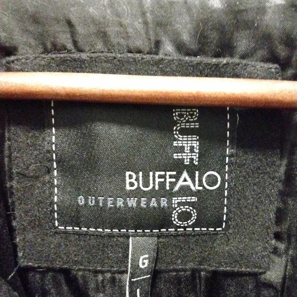 Buffalo Double Breasted Ladies Wool Coat - Picture 4 of 7
